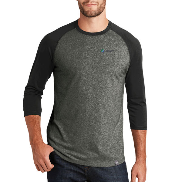   - Heritage Blend 3/4 Sleeve Baseball Raglan Tee Thumbnail