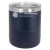 10 oz. Stainless Steel Tumbler w/Clear Lid Thumbnail