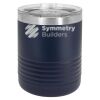 10 oz. Stainless Steel Tumbler w/Clear Lid Thumbnail
