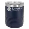 10 oz. Stainless Steel Tumbler w/Clear Lid Thumbnail