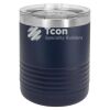 10 oz. Stainless Steel Tumbler w/Clear Lid Thumbnail